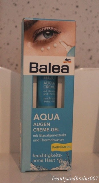 Beautyandbrains007 Balea Aqua Eye Cream Gel