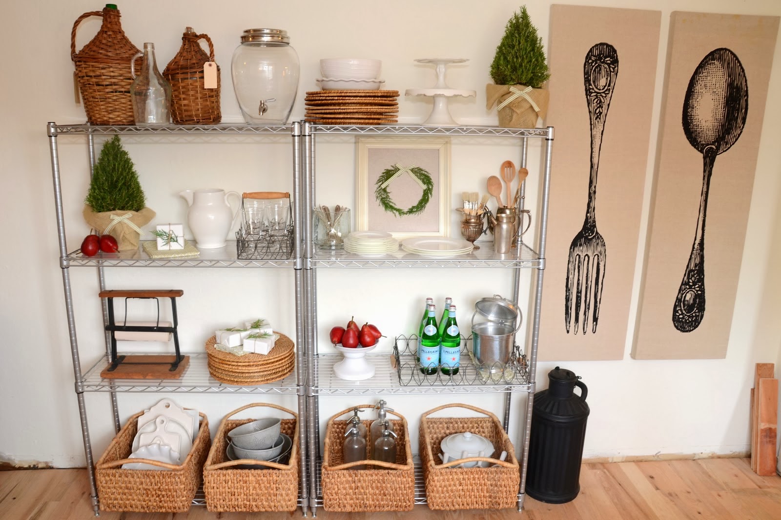 IRON & TWINE Kitchen Metro Shelving