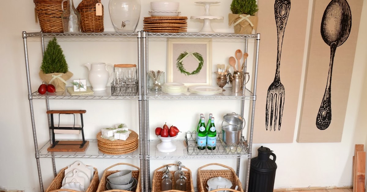 IRON & TWINE Kitchen Metro Shelving