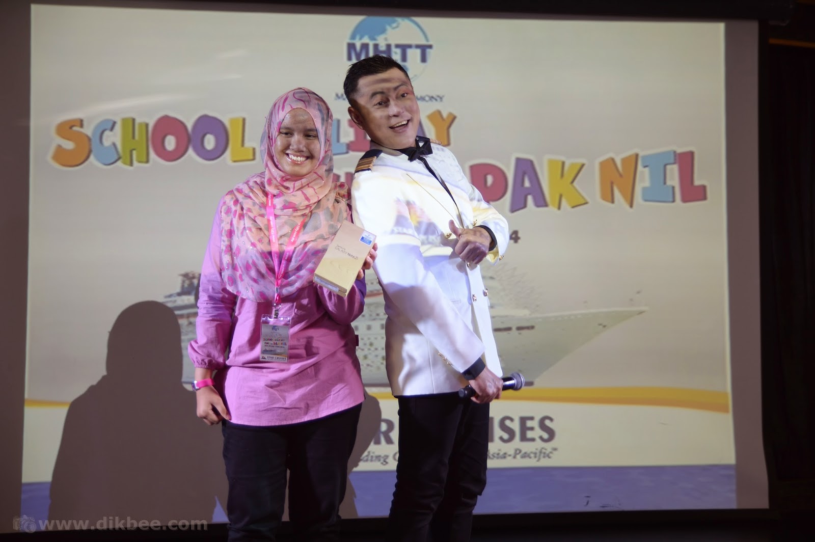 Pemenang hadiah Handphone Samsung Kemeriahan Cuti Sekolah Bersama Pak Nil | Star Cruises Superstar Libra