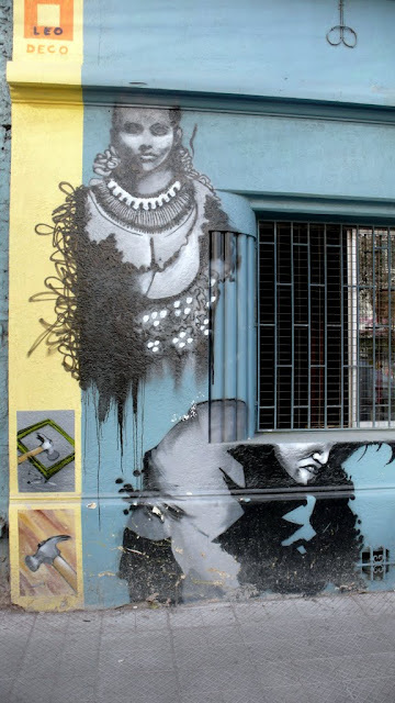 street art in santiago de chile barrio bellavista arte callejero 