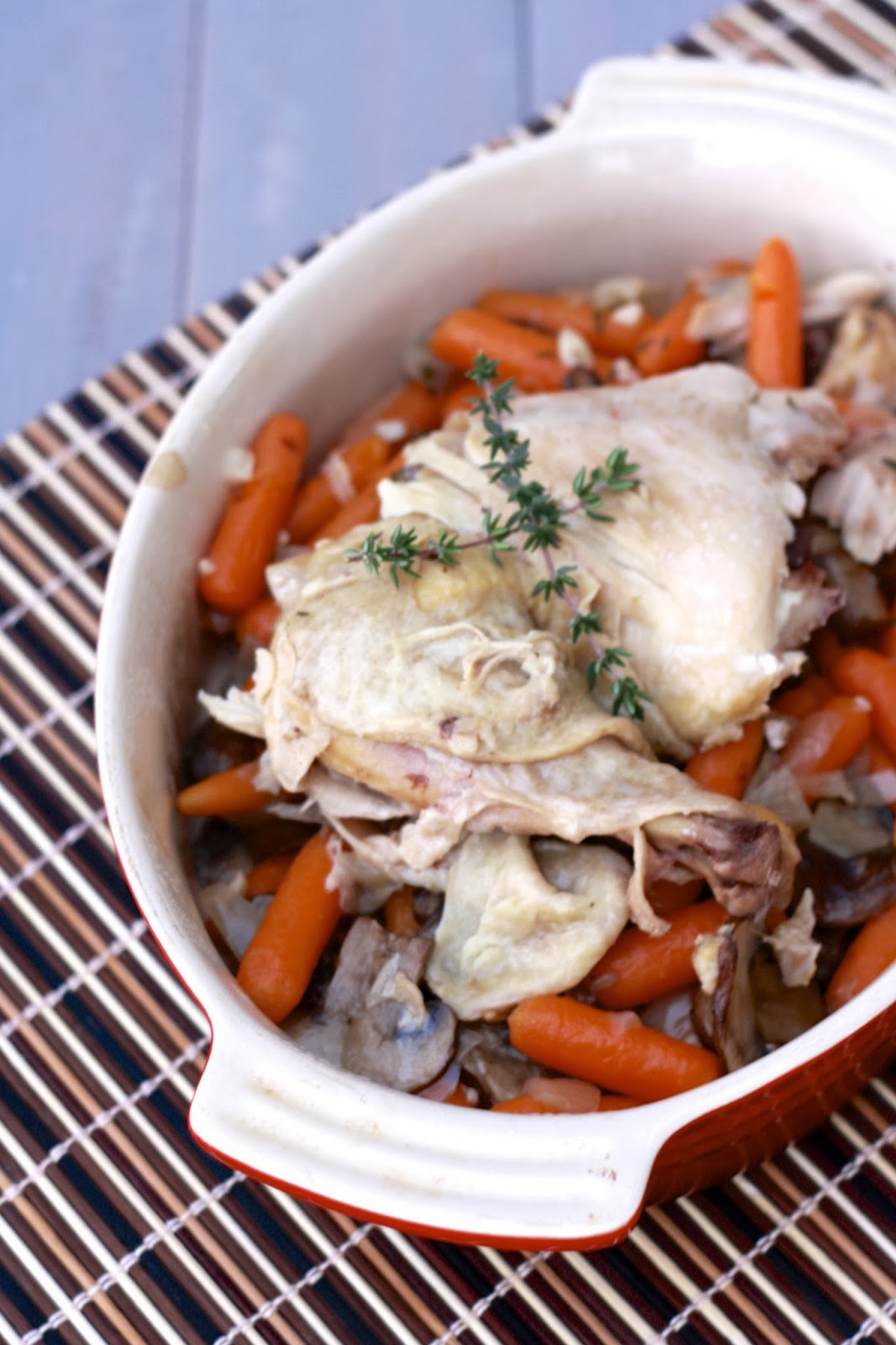 slow cooker chicken with white wine