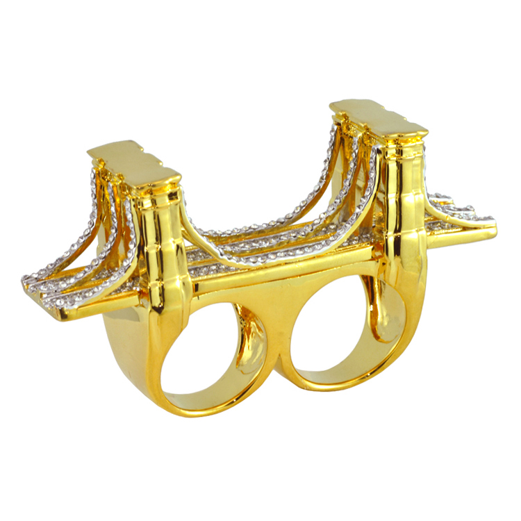 Bridge River Picture Bridge Ring