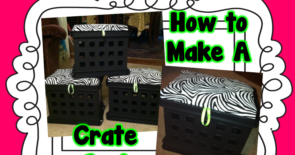 Ginger Snaps How to Make a Crate Seat