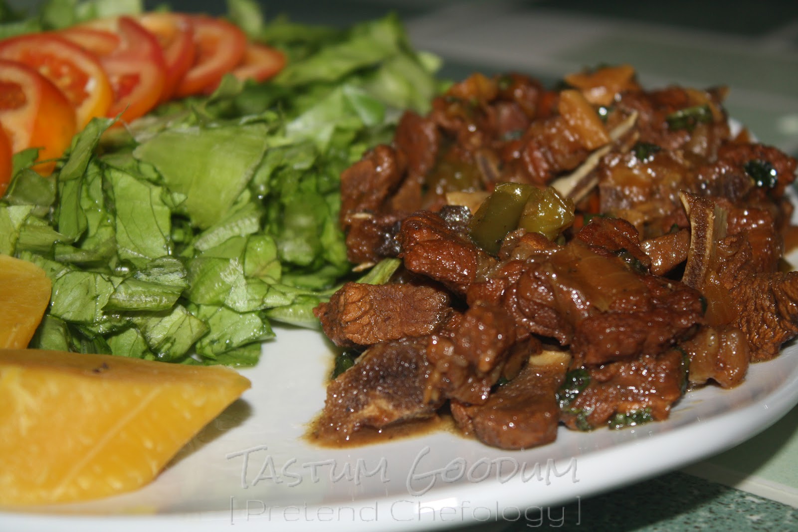Tastum Goodum Trini Style Stewed Lamb