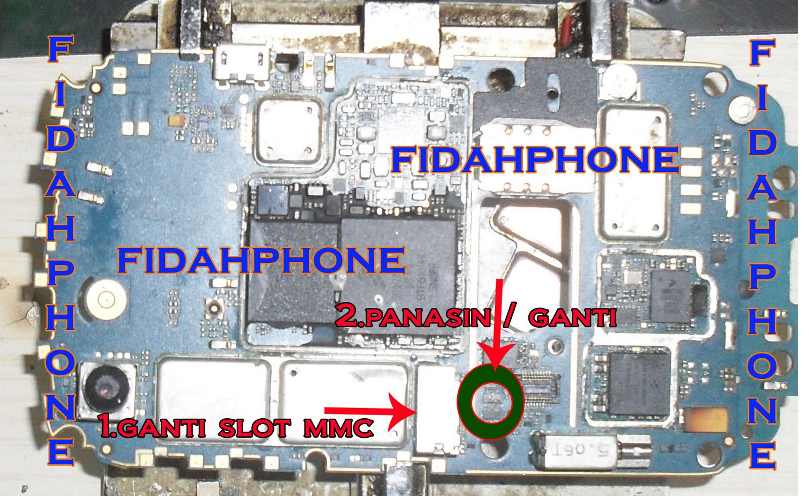 Mengatasi masalah Memori card atau mmc blackberry tidak terbaca