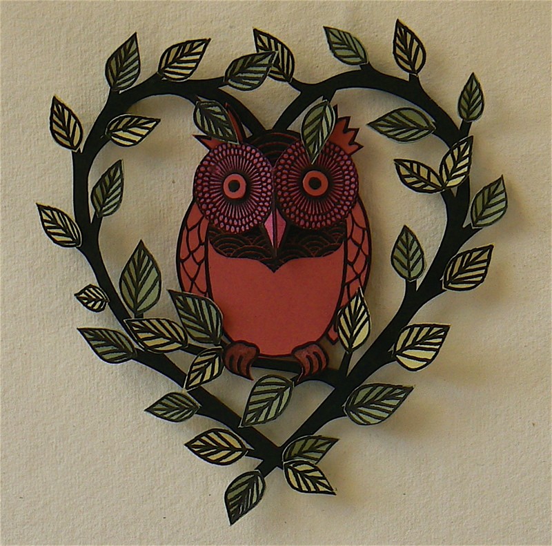 Heart Owl