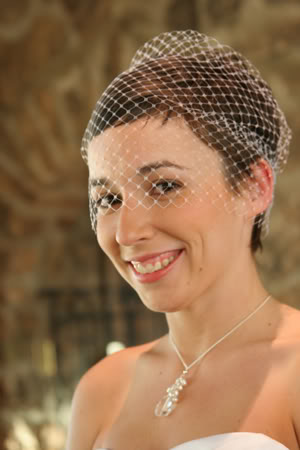 H Hairstyles: Short Wedding Hairstyles
