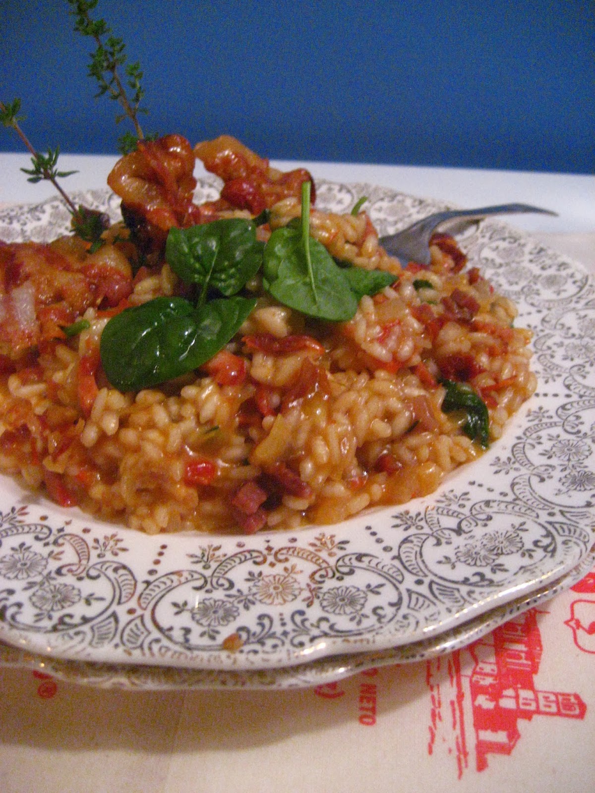 Marie est dans son assiette! Risotto carnaroli «la totale»