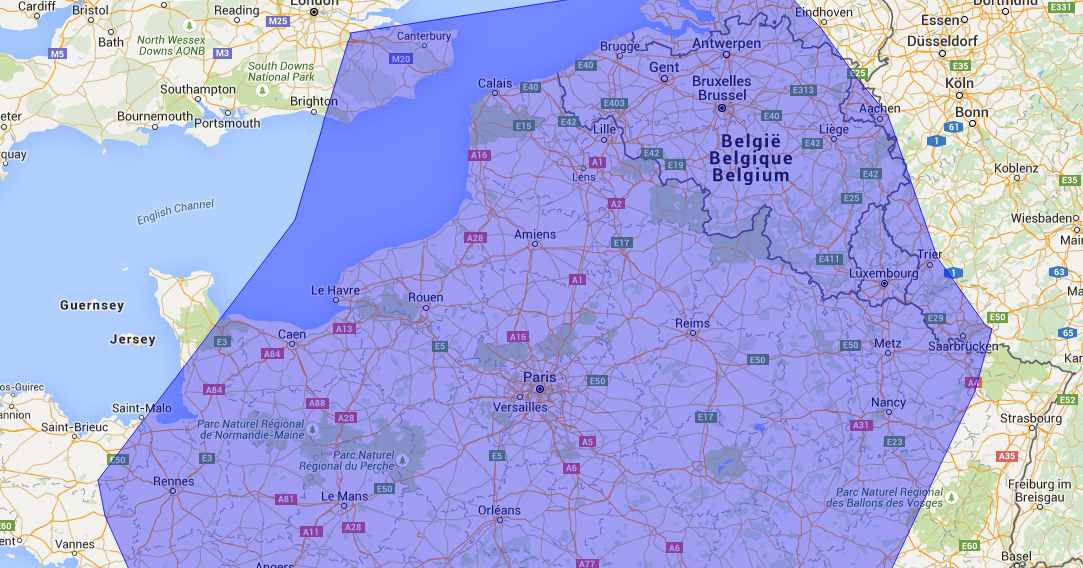 TempoGéo Des courbes isochrones à moindre coût (gratuit)