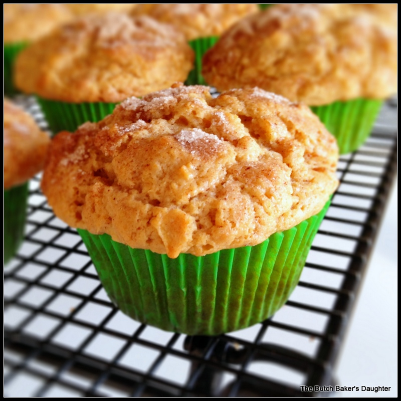 The Dutch Baker's Daughter Apple Peanut Butter Muffins