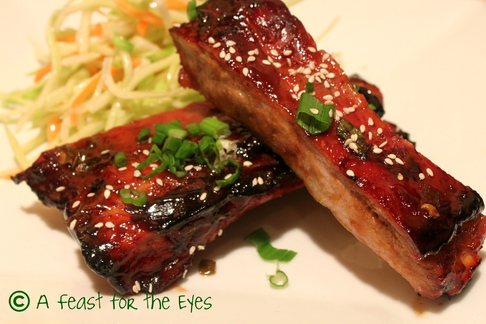 How to Make Oven Slow Roasted Honey Glazed Ribs A Feast For The Eyes