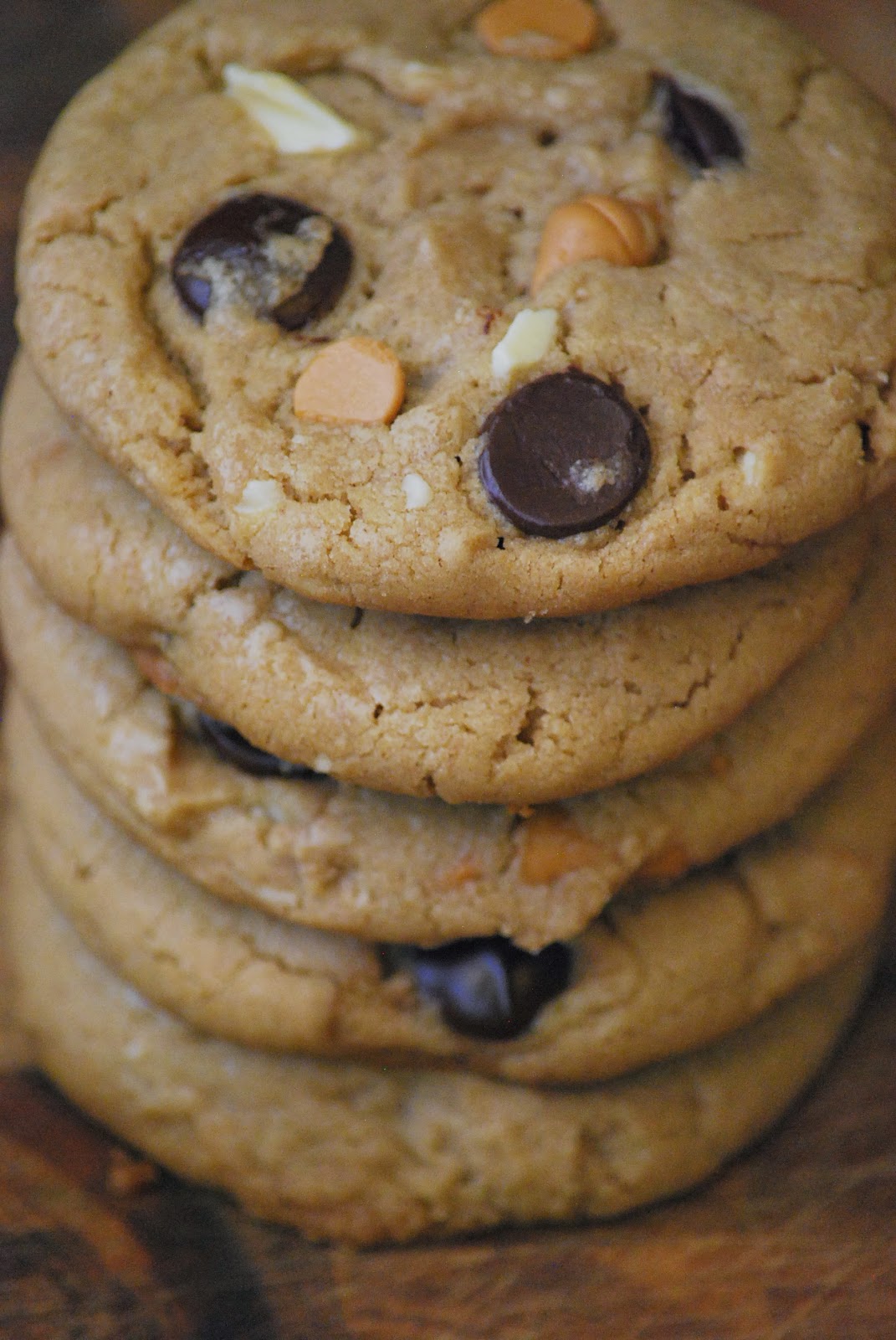 My story in recipes Loaded Peanut Butter Cookies