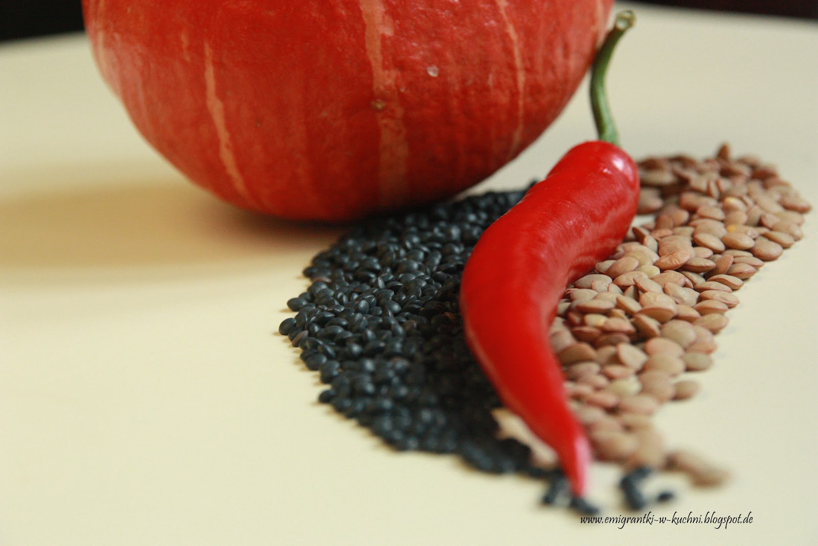 Salt & Pepper & co Chili z soczewica,chorizo i dynia....jesiennie...