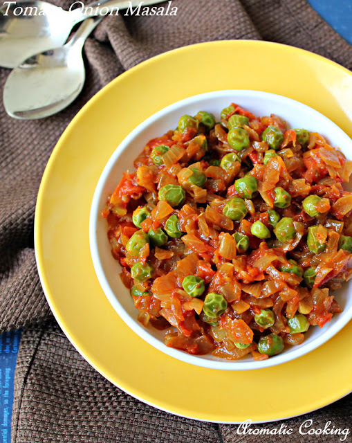 Aromatic Cooking Tomato Onion Masala