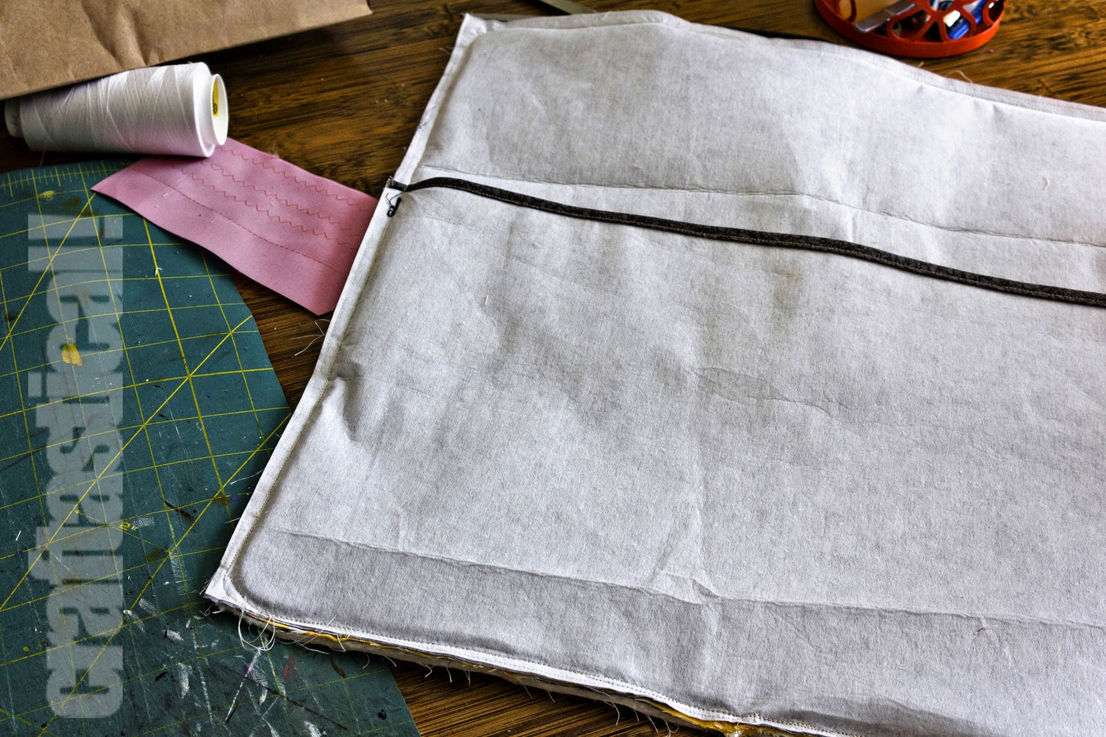 Craftastical! Sunshine Paisley Throw Pillow Tutorial