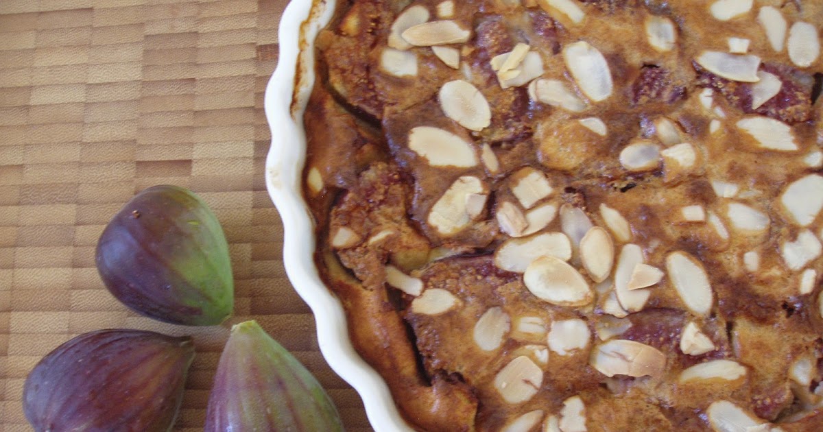 Melbourne Seasonal Eating Fig and Almond Clafouti