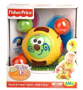 fisher price touch and crawl ball