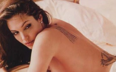 angelina jolie tattoo