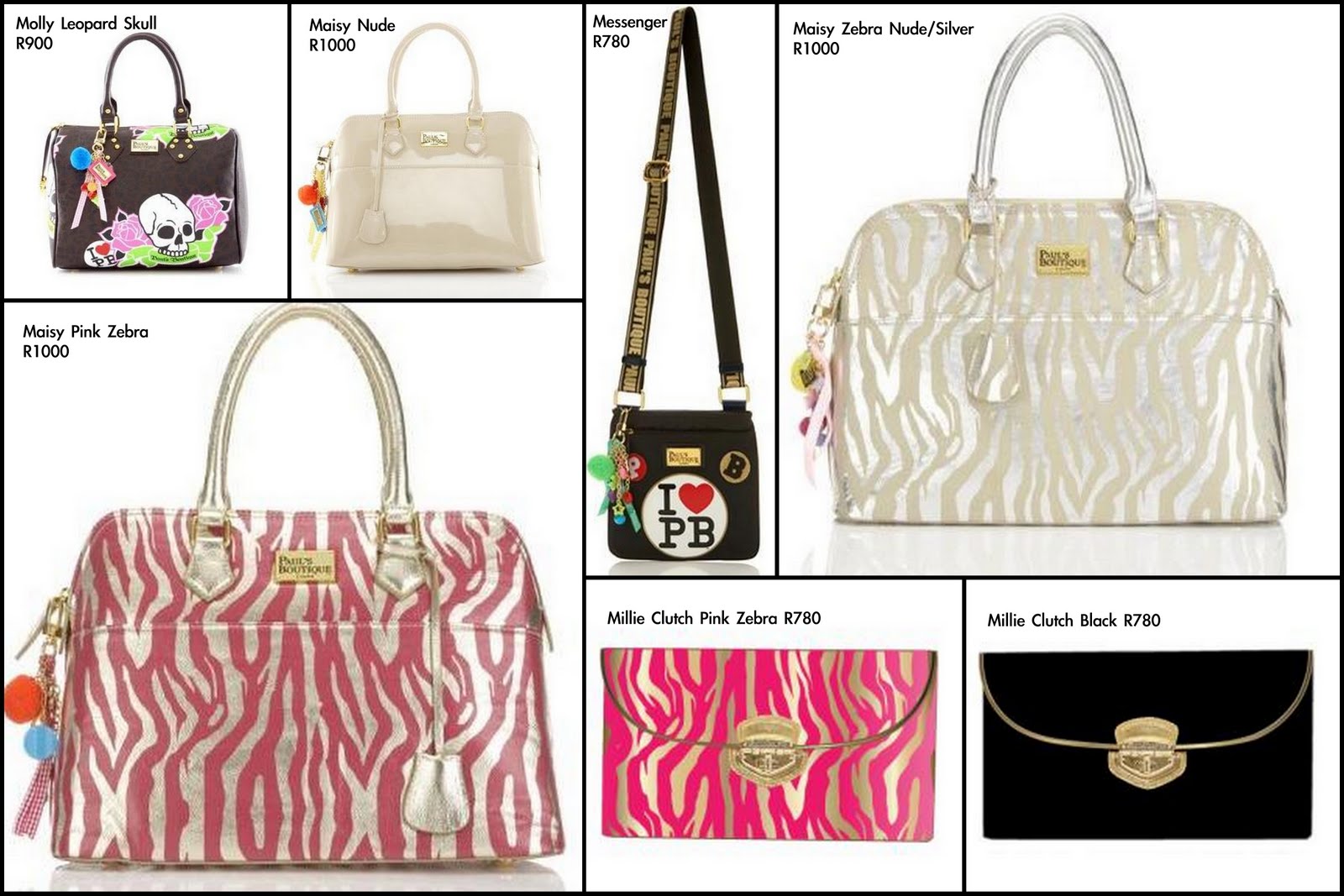 Frills and Thrills: 50% Off Paul's Boutique Bags