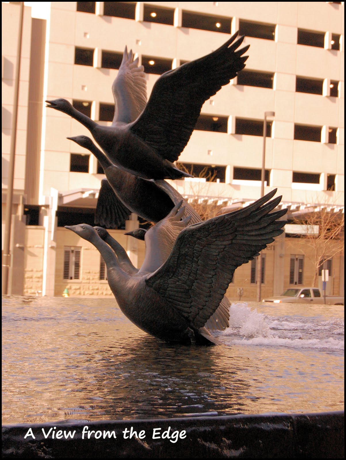 A View from the Edge Omaha Sculpture Park
