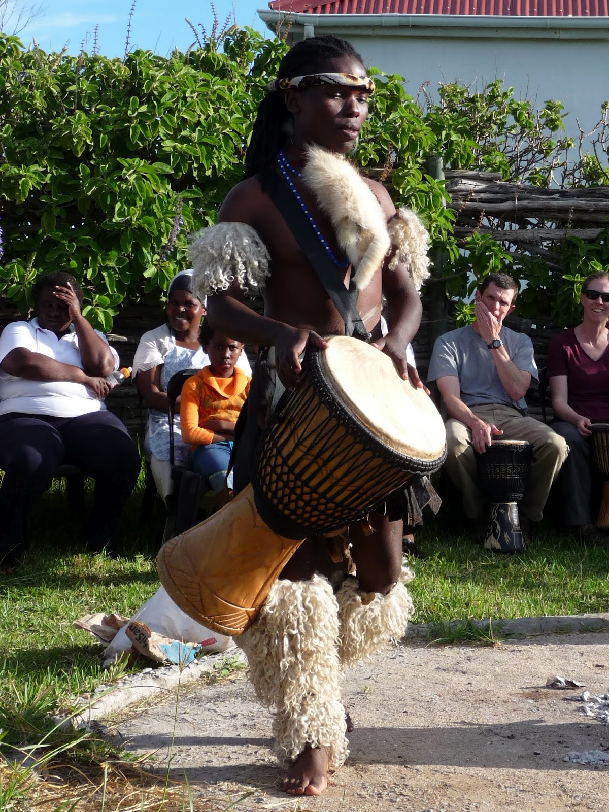 Jim And Connie in South Africa Traditional Instruments and Zulu Dancing