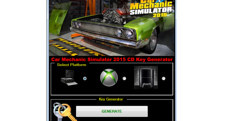 Car Mechanic Simulator 2015 Serial Key