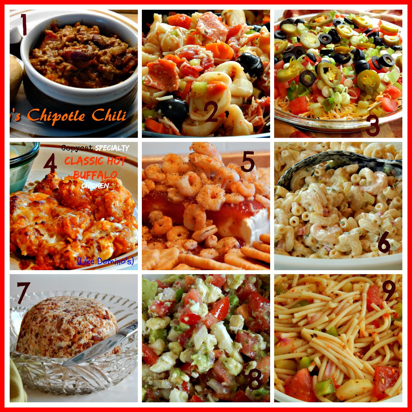 Kandy's Kitchen Kreations Game Day Grub