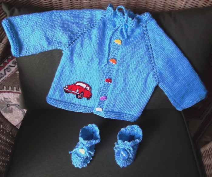 Ev Hali Erkek Bebek Hırkası