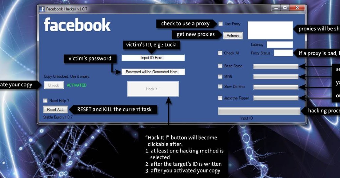 Facebook Hacker V3.0