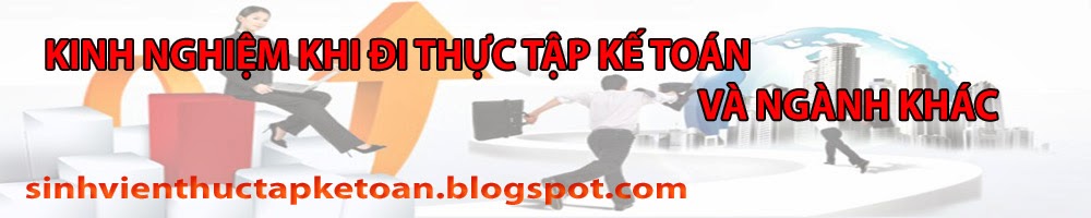 Sinh viên thực tập kế toán và ngành khác