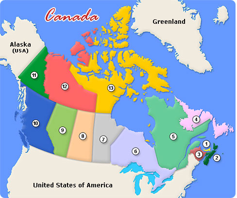 Canada Map - Maps Photos