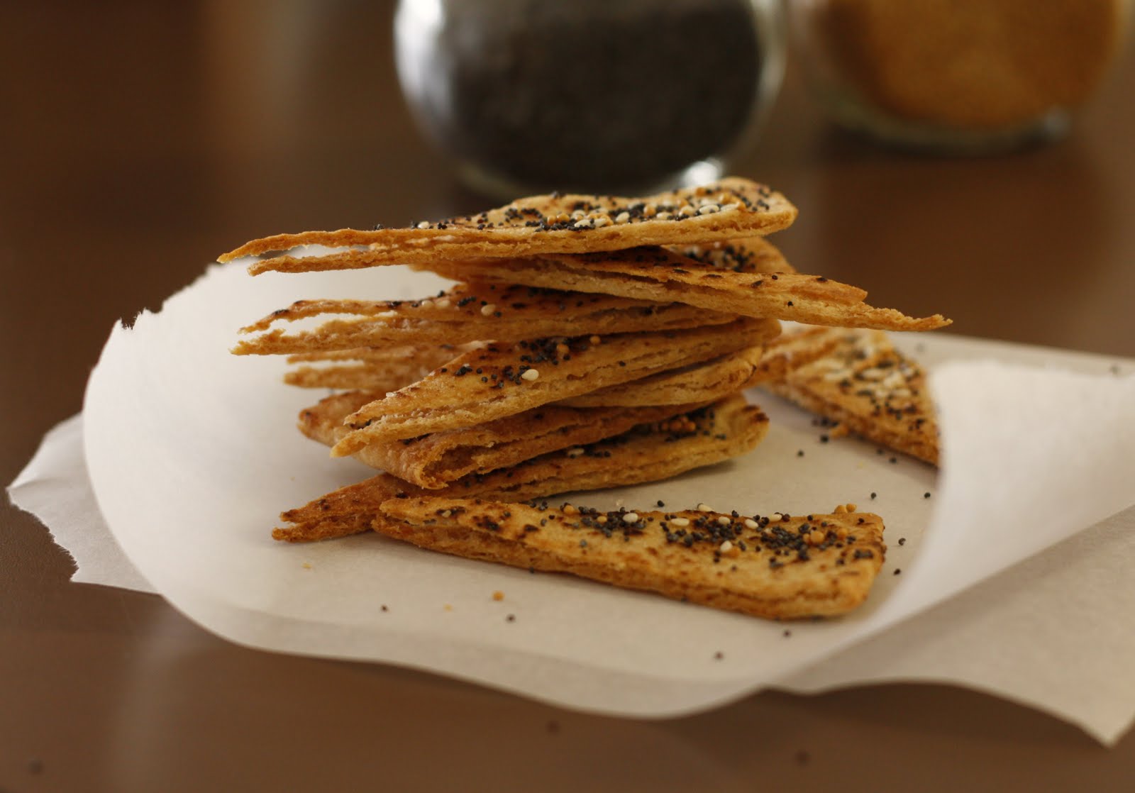 A Crafty Lass: Seeded Lavash Chips