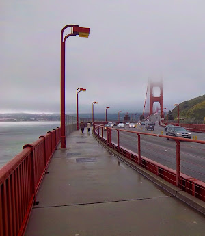 Running the Golden Gate Bridge in San Francisco