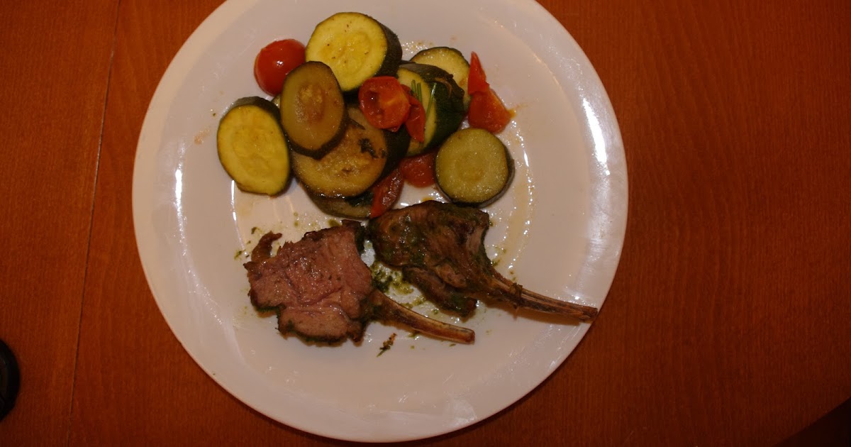 Cook Gordon Ramsay HerbCrusted Rack of Lamb & Zucchini Provencale