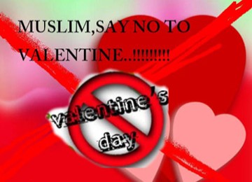 say no to valentine
