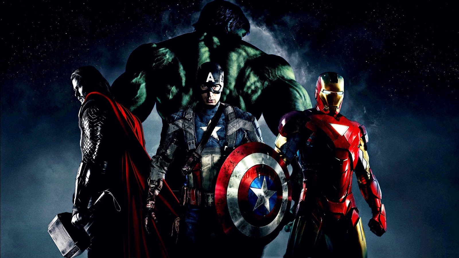 Iron Man Thor Hulk Captain America Avengers