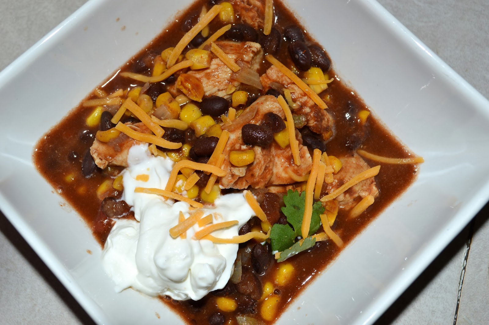 Darn Good Dinner Black Bean Taco soup