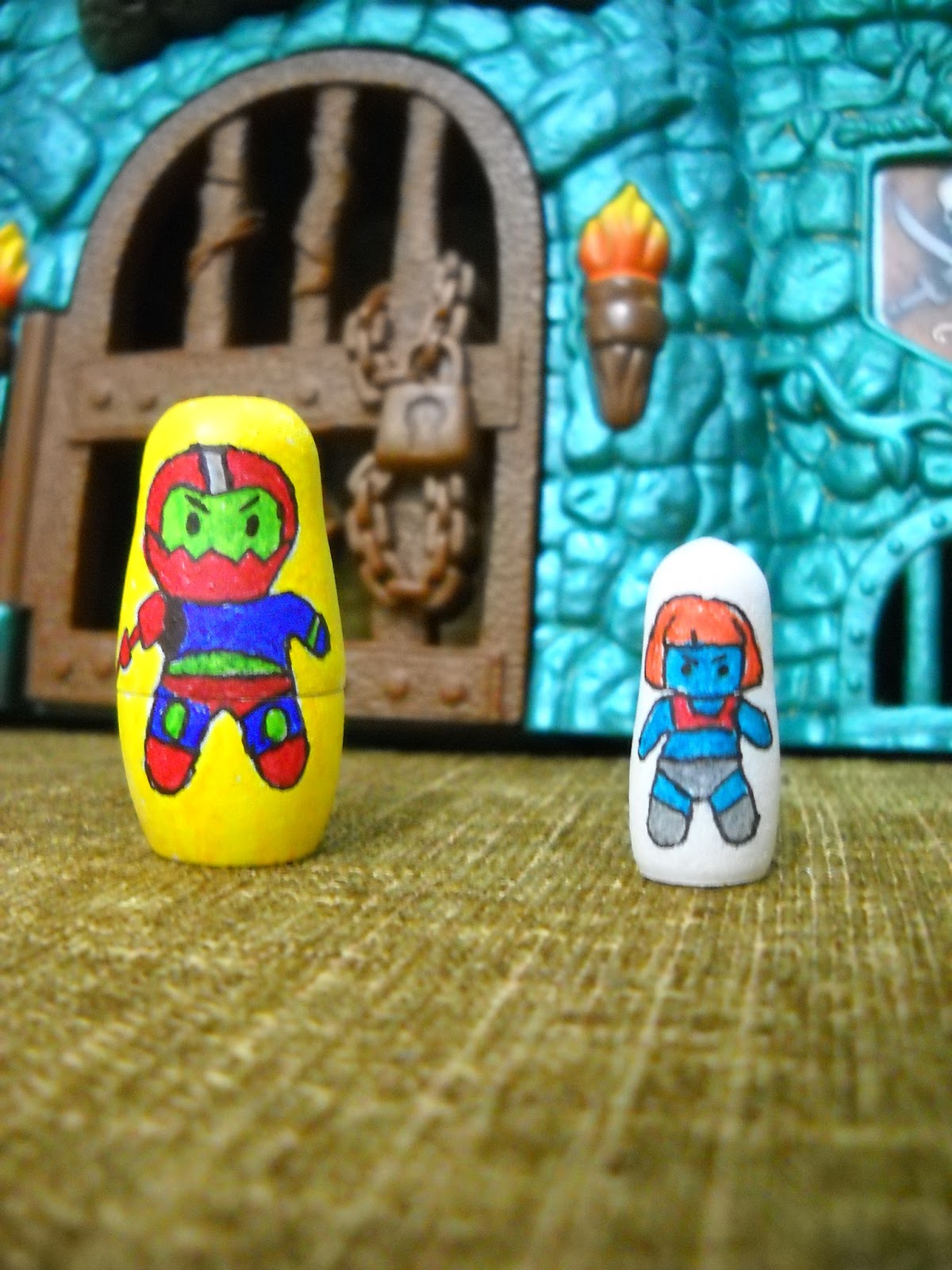 McMaven Haven Evil Warrior Nesting Dolls/Matryoshka of Eternia!