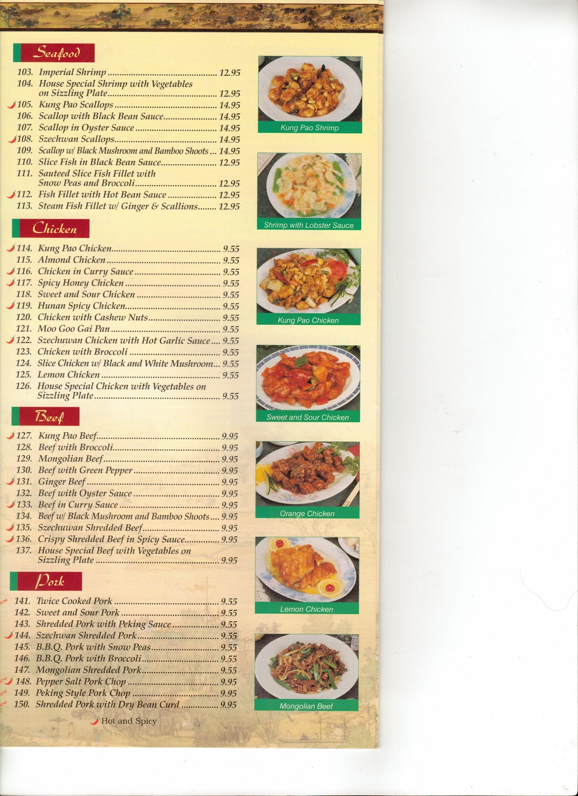 Vc Menu Szechuan Garden Moorpark