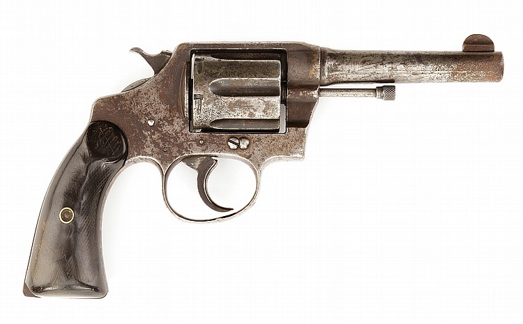 Robert Stack 'Eliot Ness' prop Colt .38 revolver from The Untouchables ~