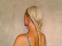 Easy Fishtail Long Braid Plait Hairstyle