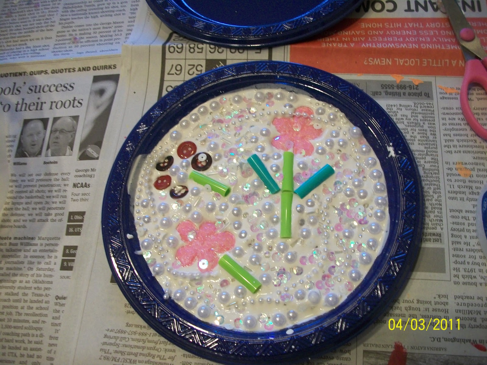 Heartfelt Balance Handmade Life Plaster of Paris Art Project A Mommy