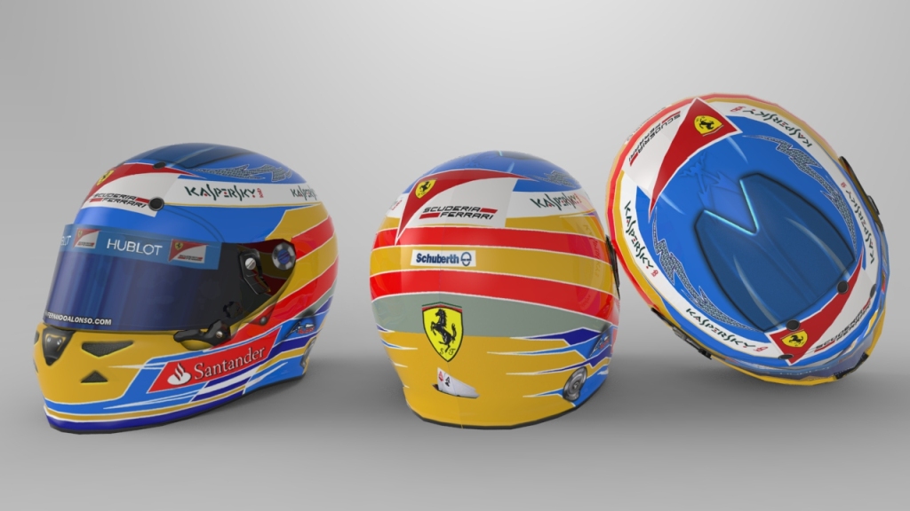 Ferrari 2013 Helmets F1 Fast Lap The Beauty and Passion of Formula 1