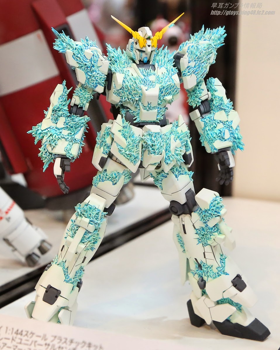 Mobile Suit Gundam Unicorn series, Custom Models on Display at C3 x