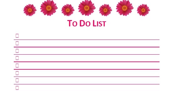 Confessions of a Paper-Crafts Chick: To Do List - FREE Printable