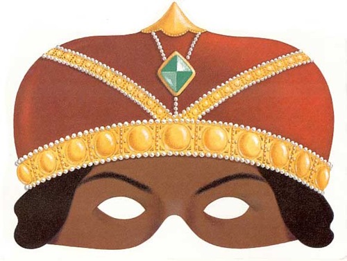 Máscaras navideñas.