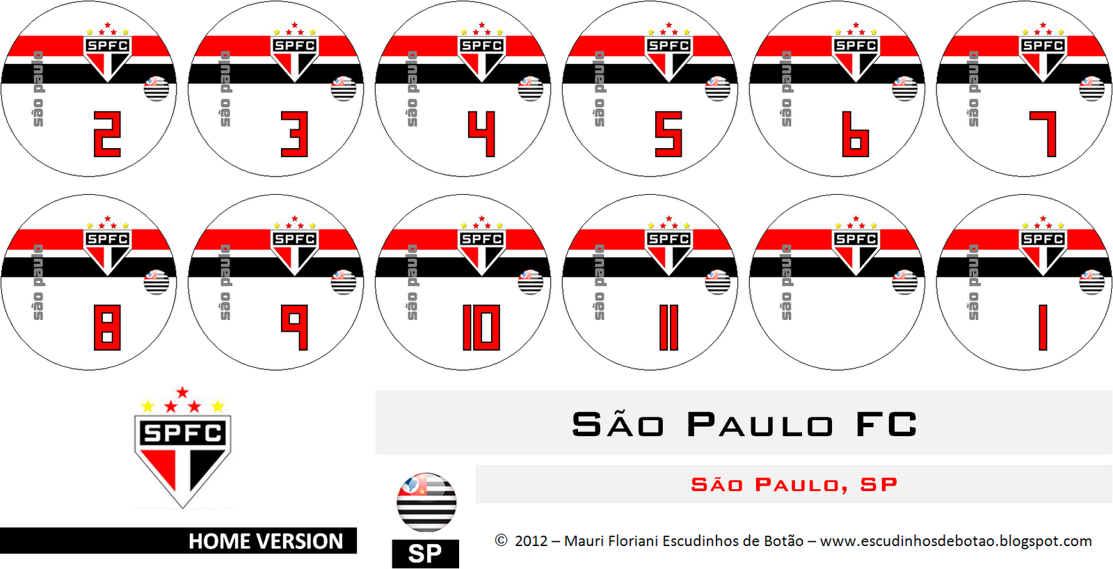 Mauri Floriani´s Escudinhos de Botão Atendendo a Pedidos São Paulo