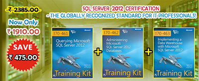 Special Offers Microsoft SQL Server 2012 Certification Training Kits !