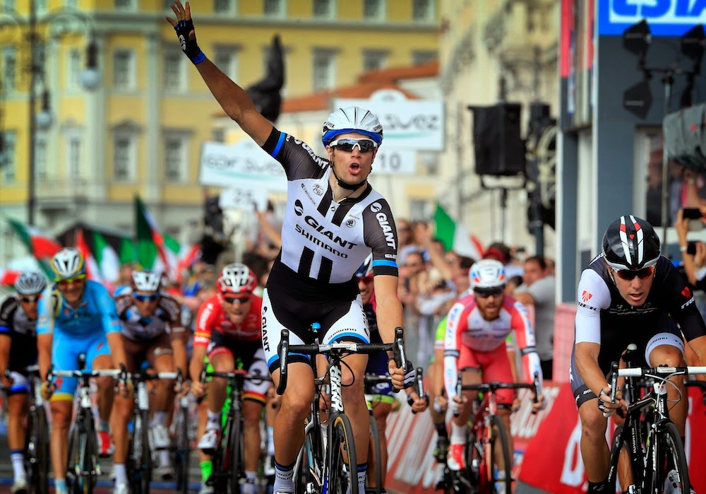 Mezgec se lleva la última etapa del Giro Mezgec se lleva la última etapa del Giro